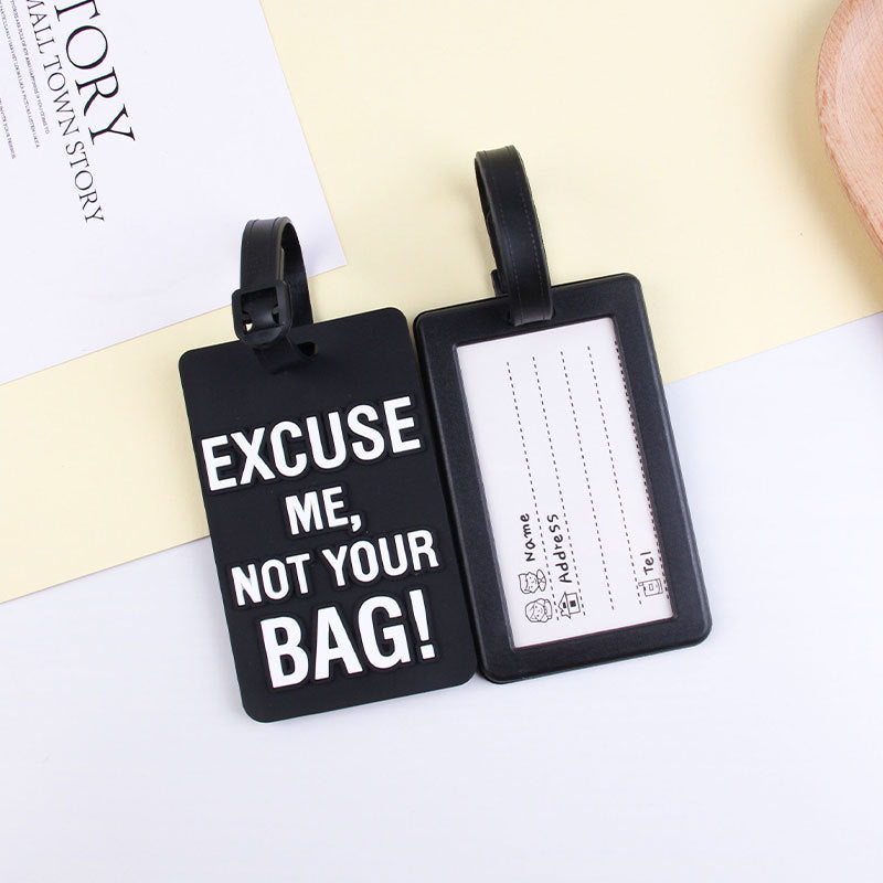 Motivational Luggage Tag Bowlift