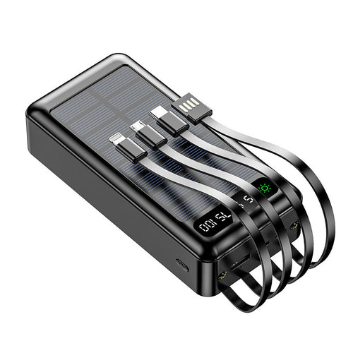 Solar Power Bank with Multiple Fast Charging Function Bowlift