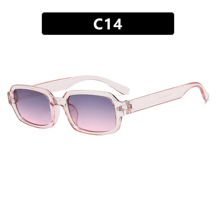 Women's fashionable rectangular sunglasses with outstanding design and protective UV filter Bowlift