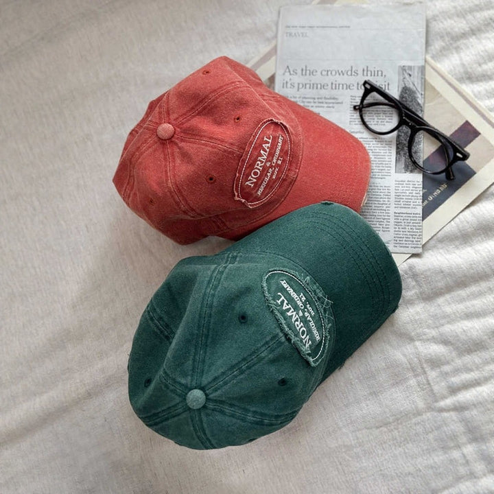 Men's Casual Distressed Baseball Cap Bowlift