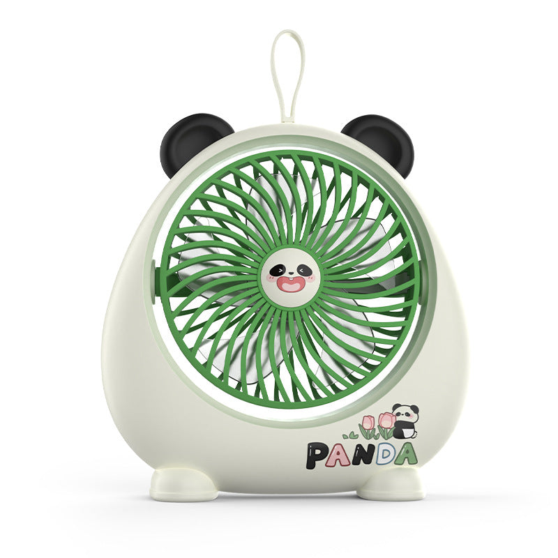 Ladies Portable Hand Fan in Panda Design Bowlift
