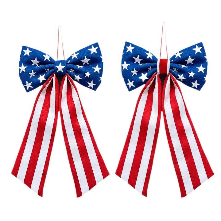 Ladies nano festive satin bow with hanging band and double ribbons Bowlift