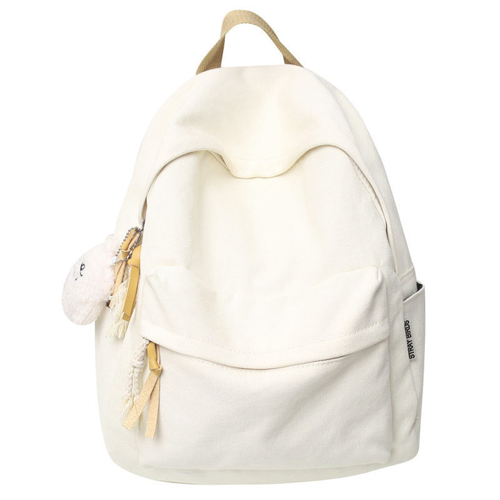 Casual Canvas School Backpack Bowlift