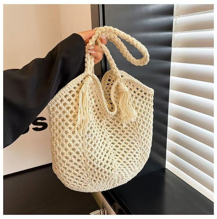 Handcrafted mesh tote bag Bowlift