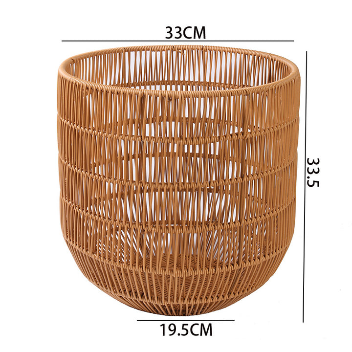 Ladies Braided Basket for Stylish Storage Bowlift