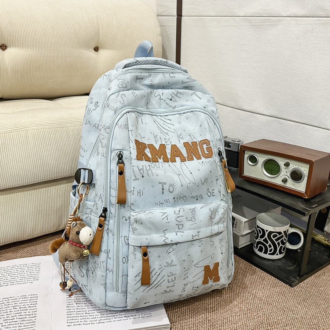 Casual Canvas School Backpack Bowlift