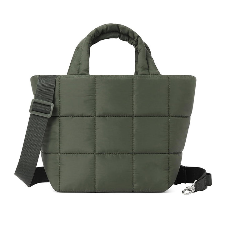 Fashionable quilted handbag Bowlift