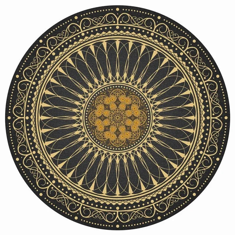 Artistic Mandala Design Area Rug