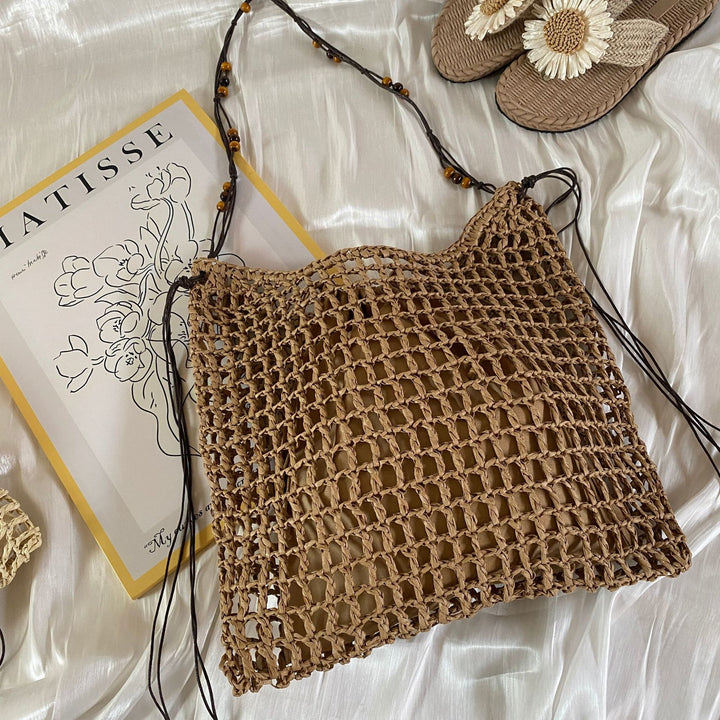 Handmade knitted bag Bowlift
