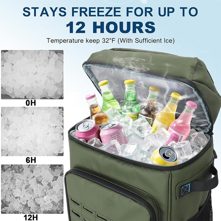 Multifunctional backpack with insulated interior Bowlift