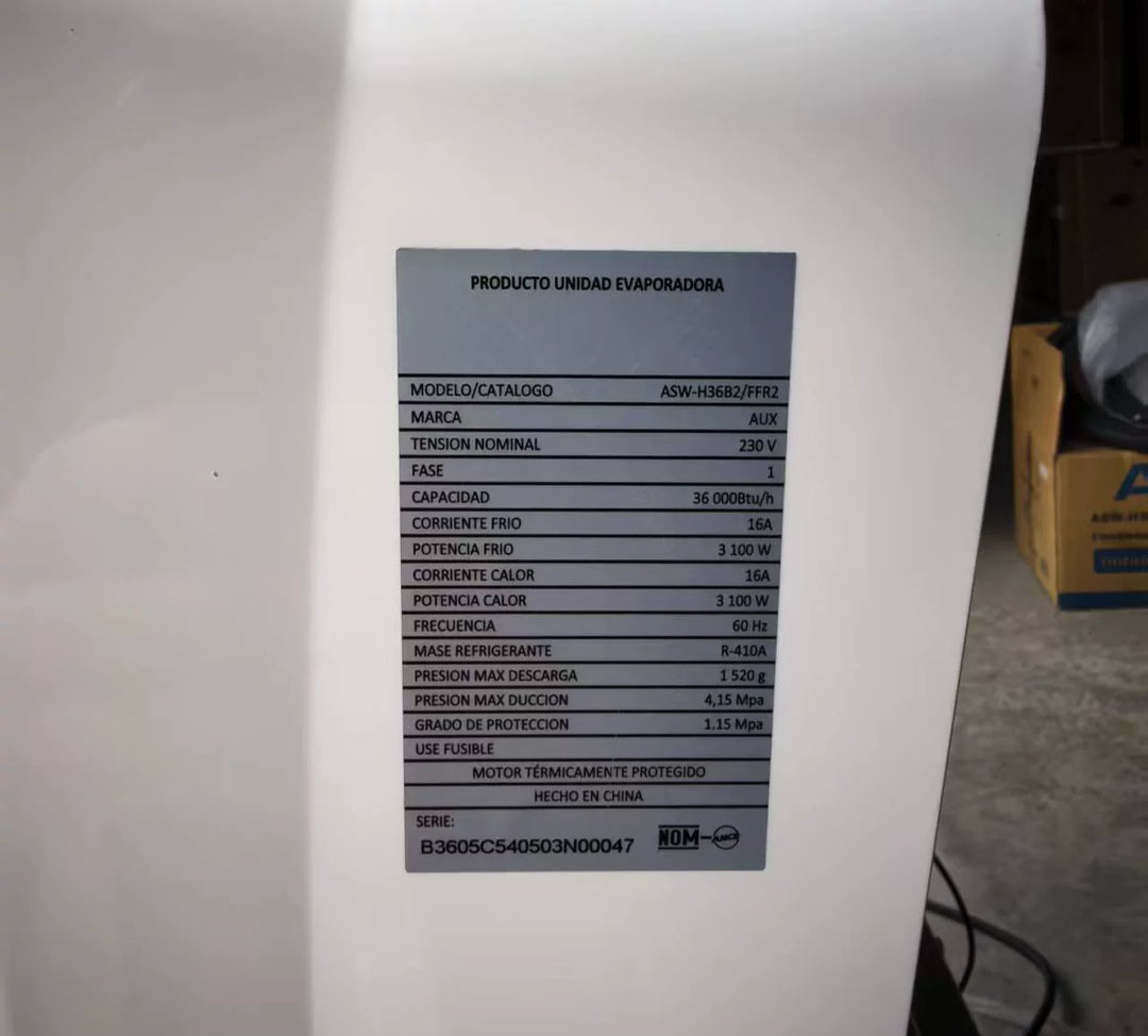 Unisex One Size ductless Mini-Split Heat Pump Wall Unit with DC Inverter and ultra-quiet Operation Bowlift