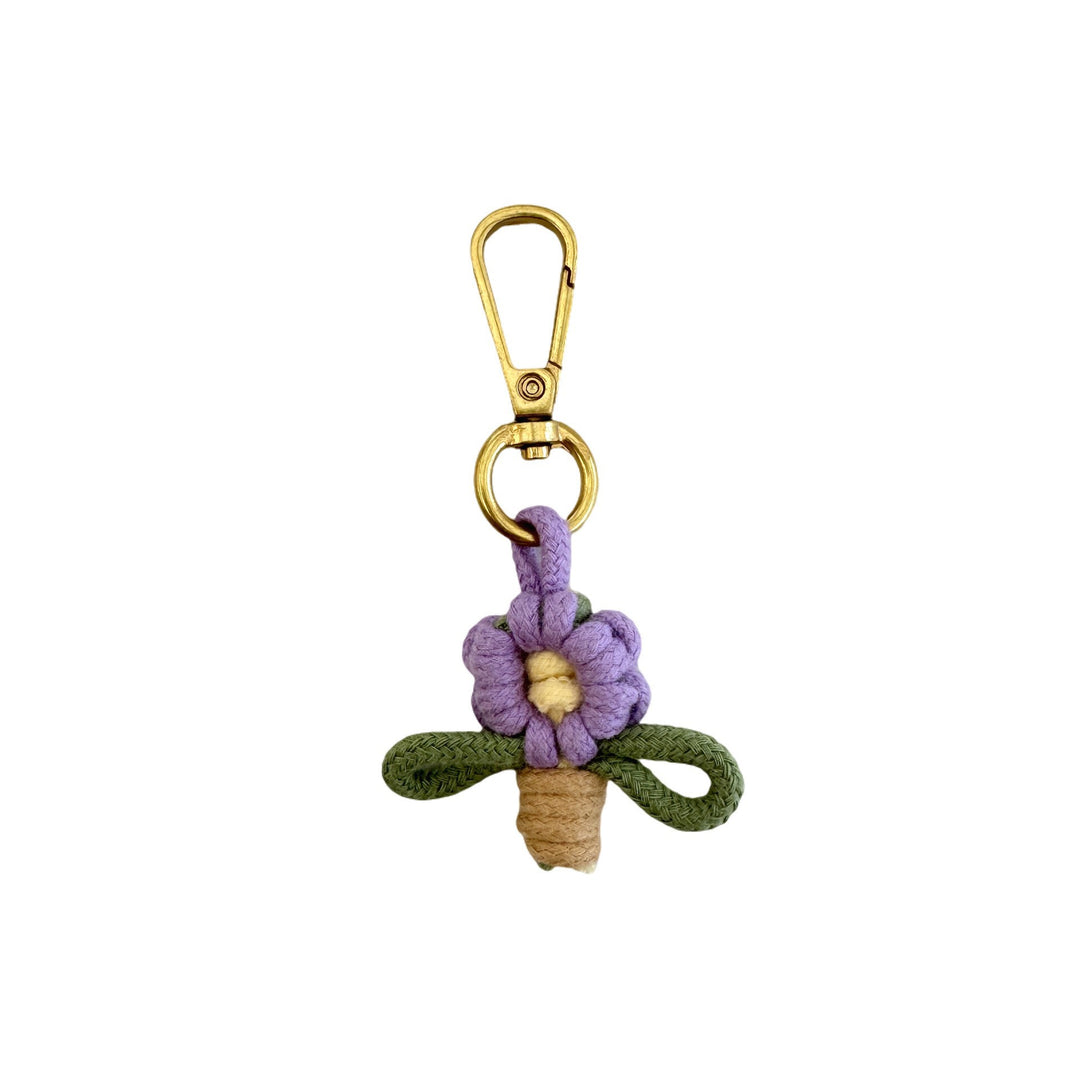 Decorative Floral Keychain Bowlift