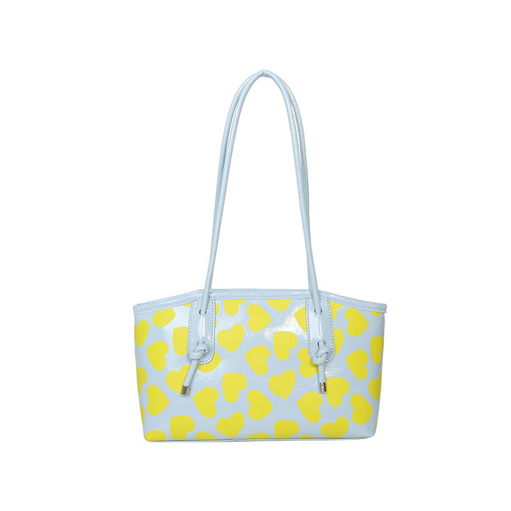 WoCasual Heart-Patterned Tote Bag Bowlift