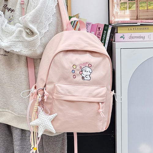 Cute Cartoon-Themed Campus Backpack Bowlift