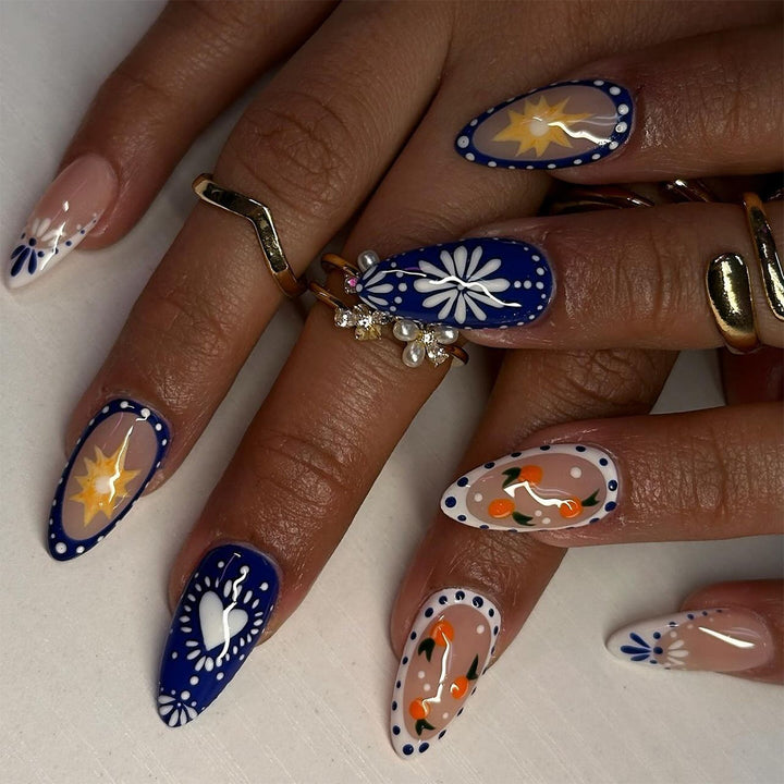 Artful Nail Art with Tropical Motifs Bowlift