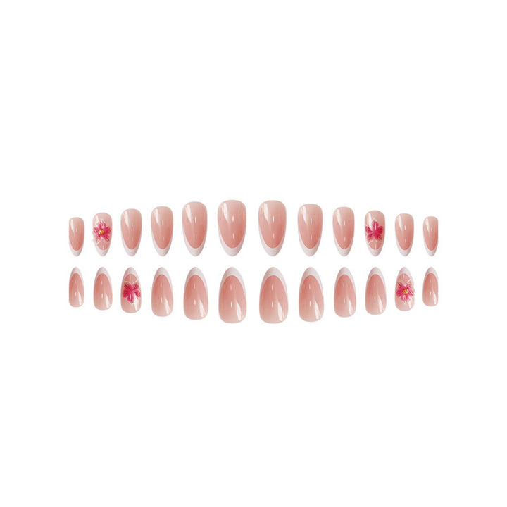 Artistic Floral Acrylic Nail Enhancements Bowlift 1789447284