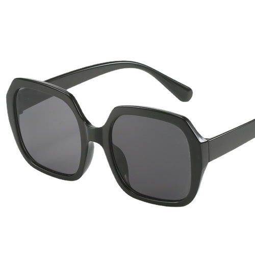 Women's Fashion Oversized Sunglasses with Extravagant Leopard Details Bowlift