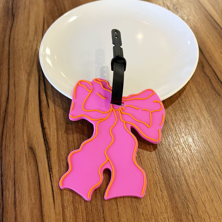 Silicone Bow-Shaped Luggage Tag Bowlift