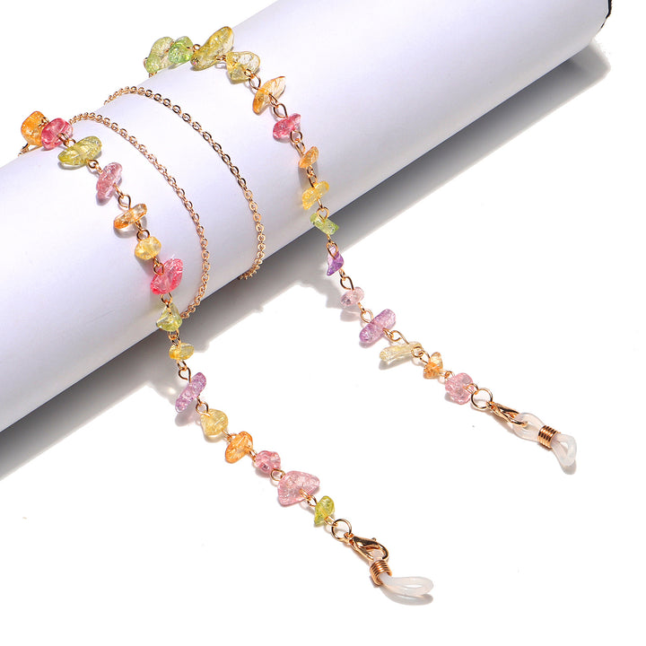 Colorful Beaded Eyewear Chain Bowlift