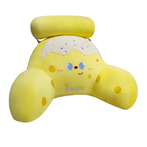 Plush pillow with cheese design Bowlift