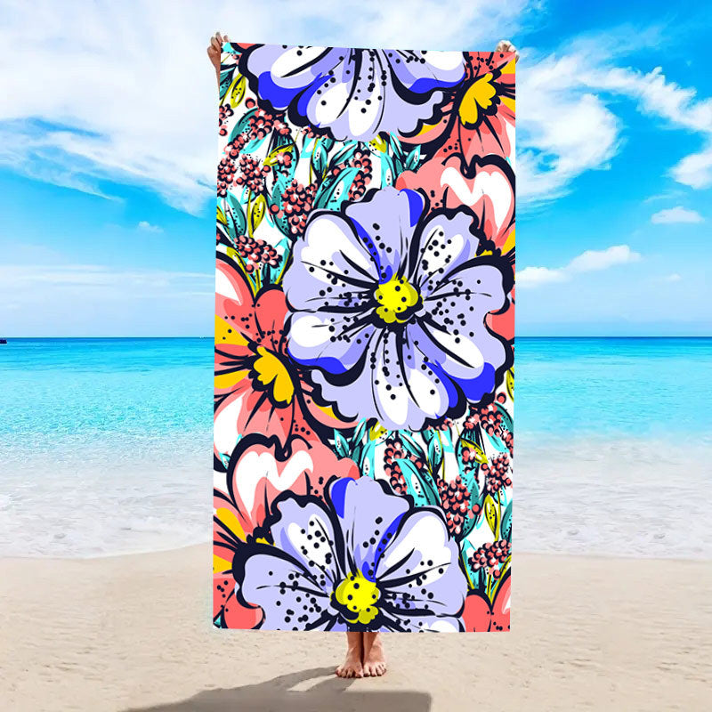 Nautical-Themed Beach Towel Bowlift