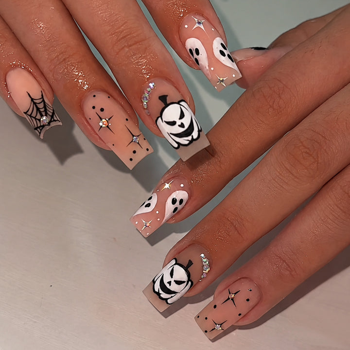 Creative Nail Art Set with Halloween Motifs Bowlift
