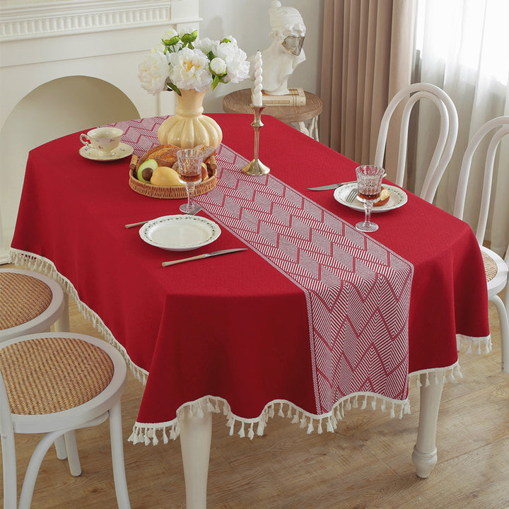 Decorative Embroidered Tablecloth