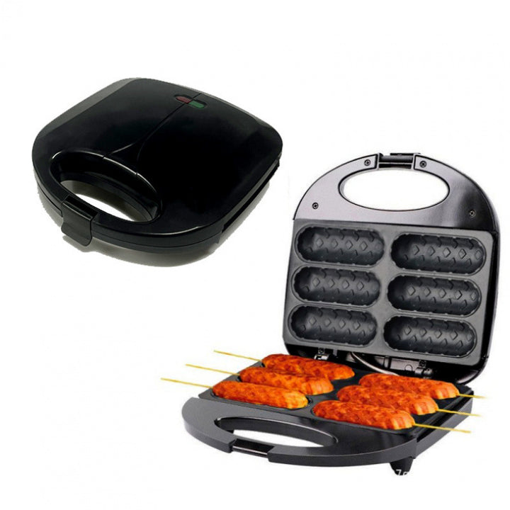 Multi-Cavity Waffle Maker with Non-Stick Plates Bowlift