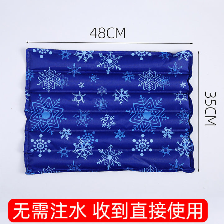 Ladies cooling mat with innovative snowflake structure Bowlift
