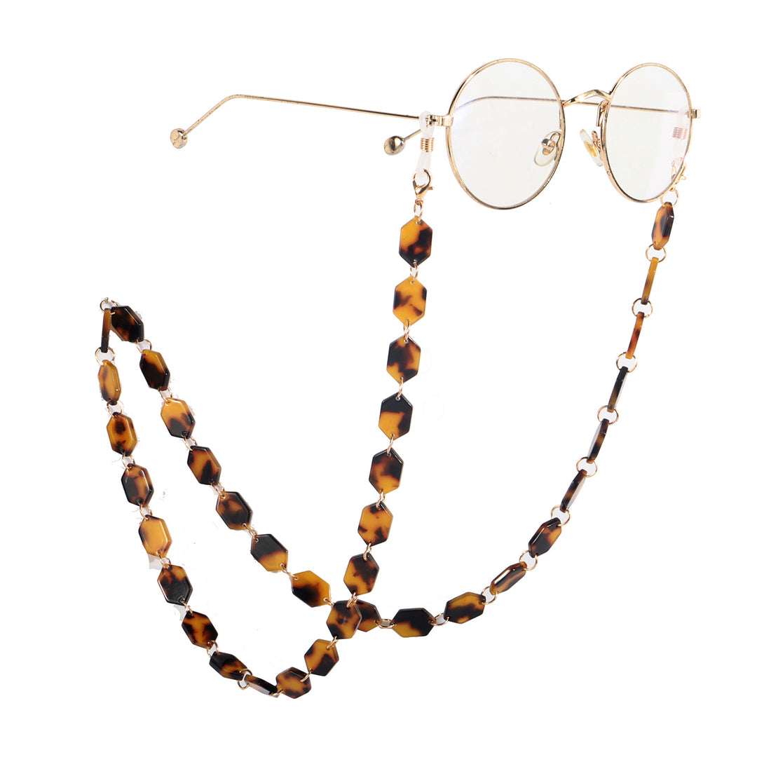 Geometric Eyewear Chain Bowlift