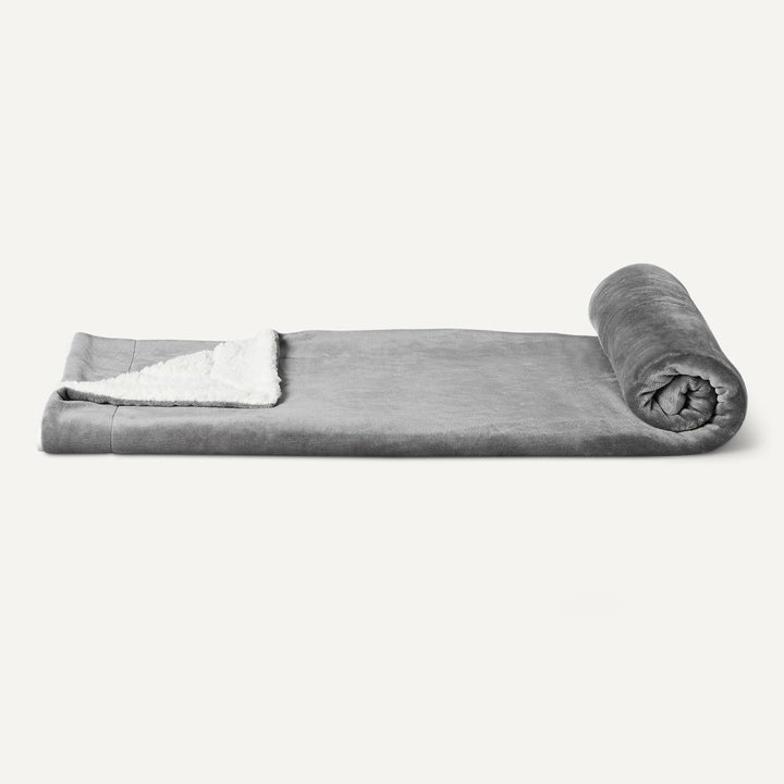 Reversible Plush Sherpa Blanket Bowlift