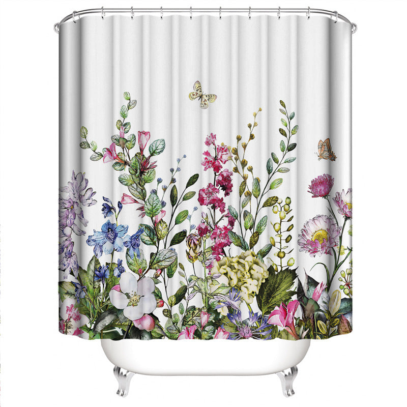 Leafy Botanical Themed Bathroom Ensemble Bowlift