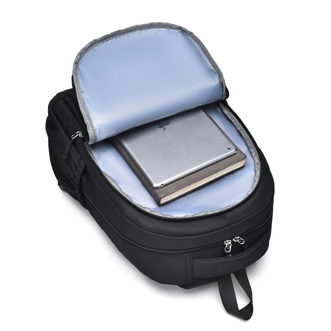 Multi-Functional Travel Backpack with Secure Zippered Compartments Bowlift