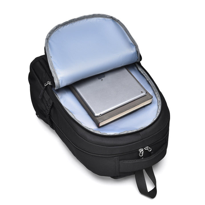 Multi-Functional Travel Backpack with Secure Zippered Compartments Bowlift
