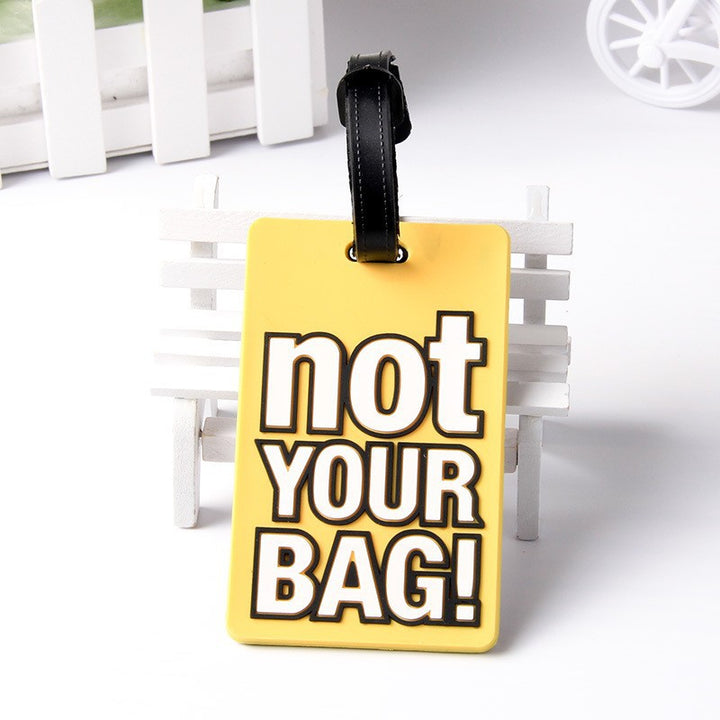 Fun Travel Luggage Tag Bowlift
