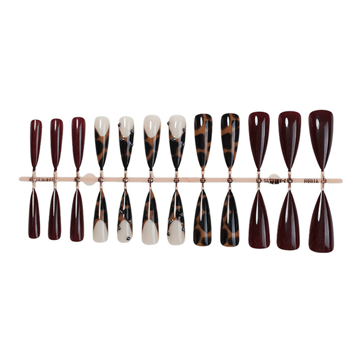 Decorative Press-On Nail Art Bowlift