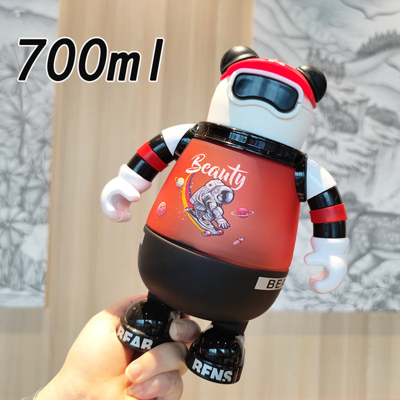 Women's creative drinking bottle in astronaut design Bowlift