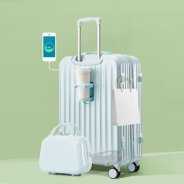 Smart Travel Roller Suitcase Bowlift