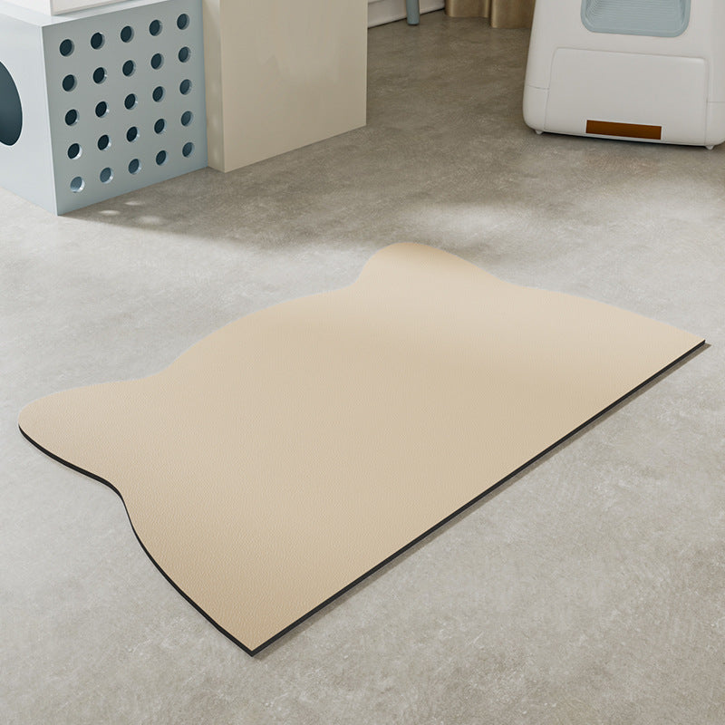 Cat-Shaped Kitchen Mat