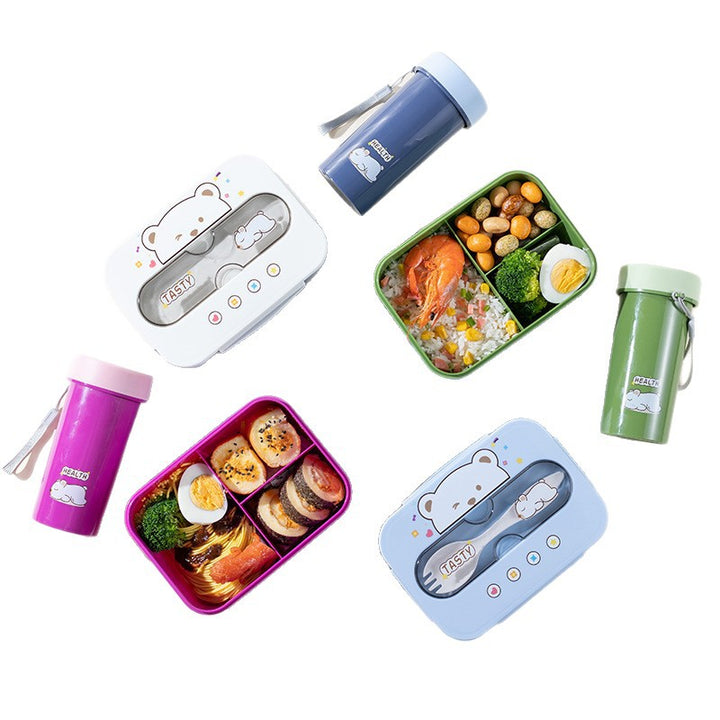 Fun Bear-Themed Bento Box