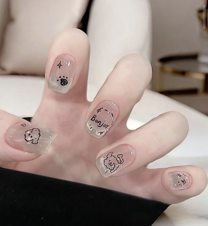 Ombre Art Nails Bowlift