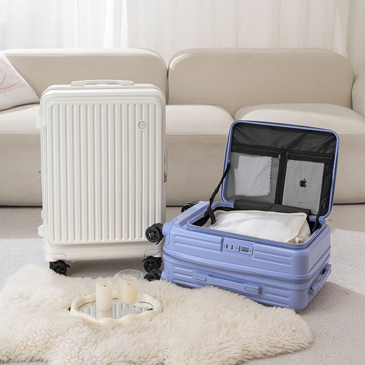 Multi-Functional Lightweight Hard-Shell Trolley Suitcase