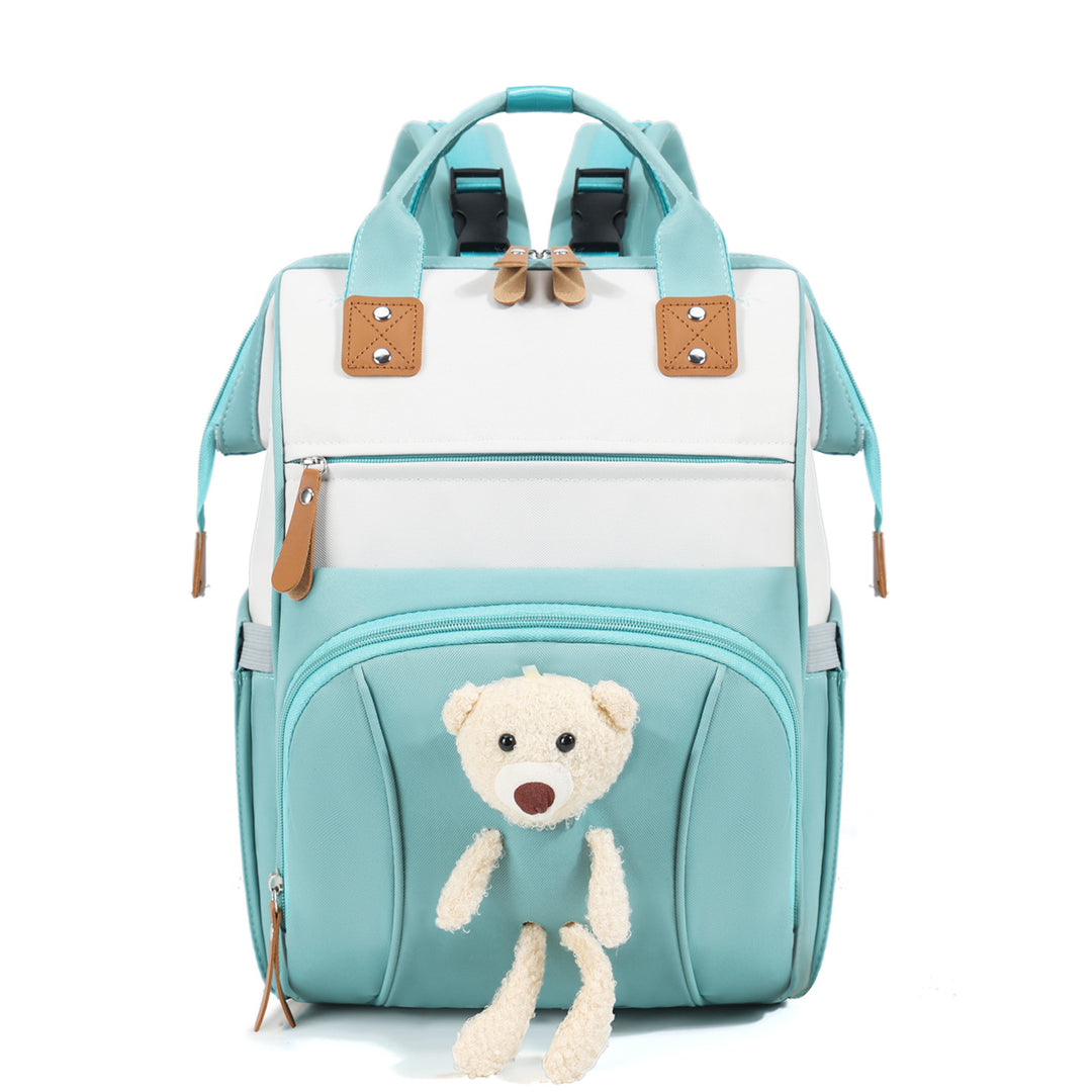 Cute Bear-Themed Diaper Backpack Bowlift