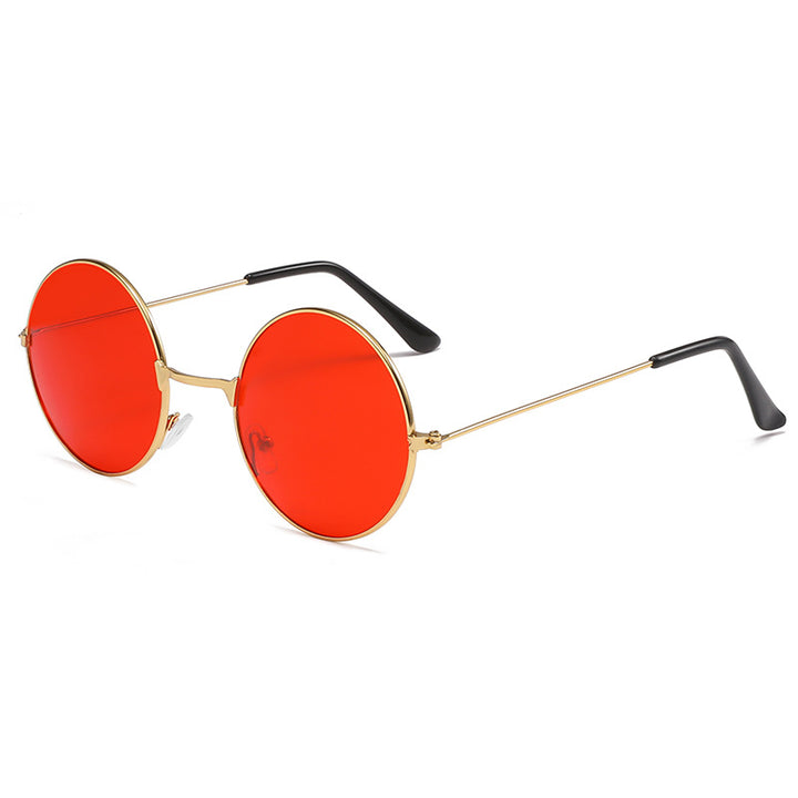 Retro Round Lens Sunglasses Bowlift