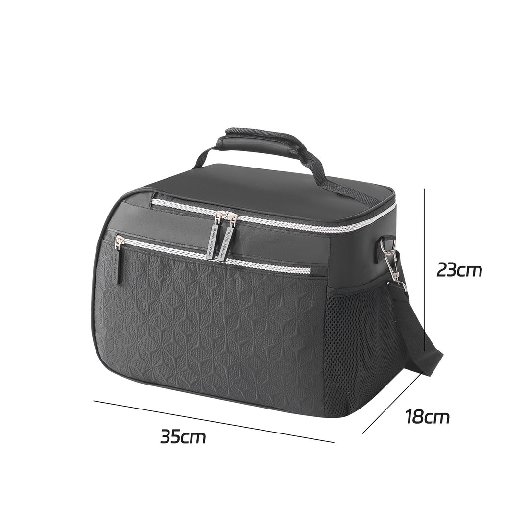 Insulated Cooler Bag With Integrated Compartments Bowlift