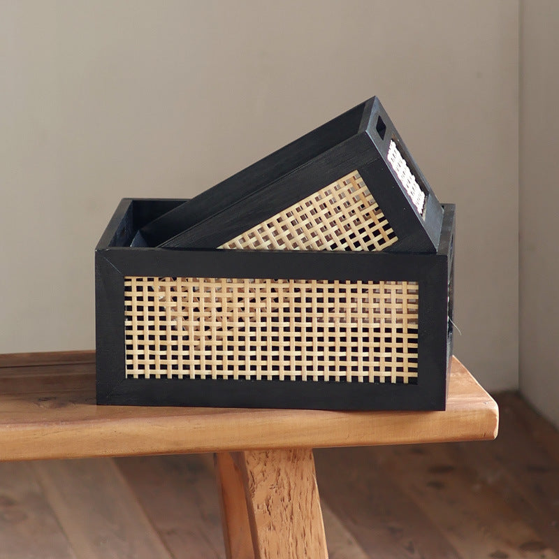High-quality storage basket with braided design Bowlift