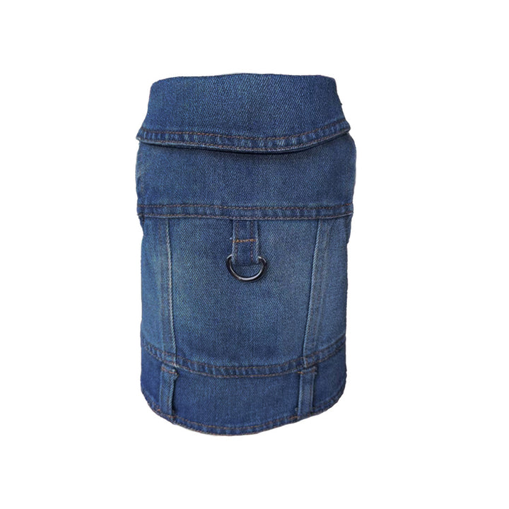 Durable Denim  Jacket  Dog Bed