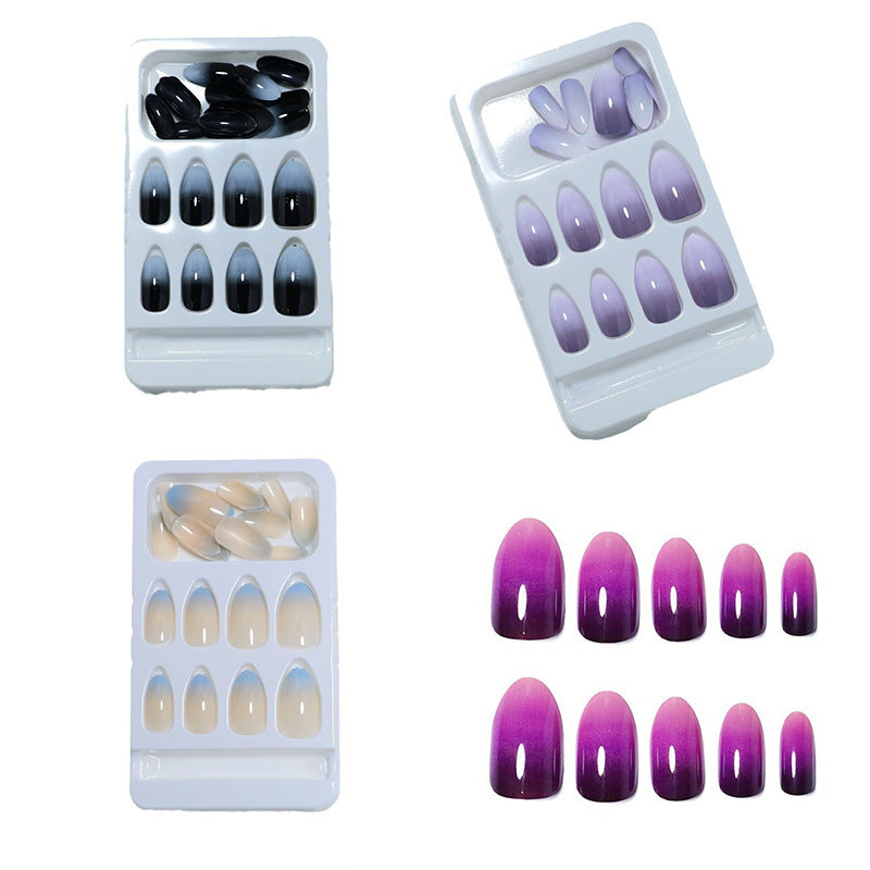 Natural Glossy Press-On Nail Tips Bowlift