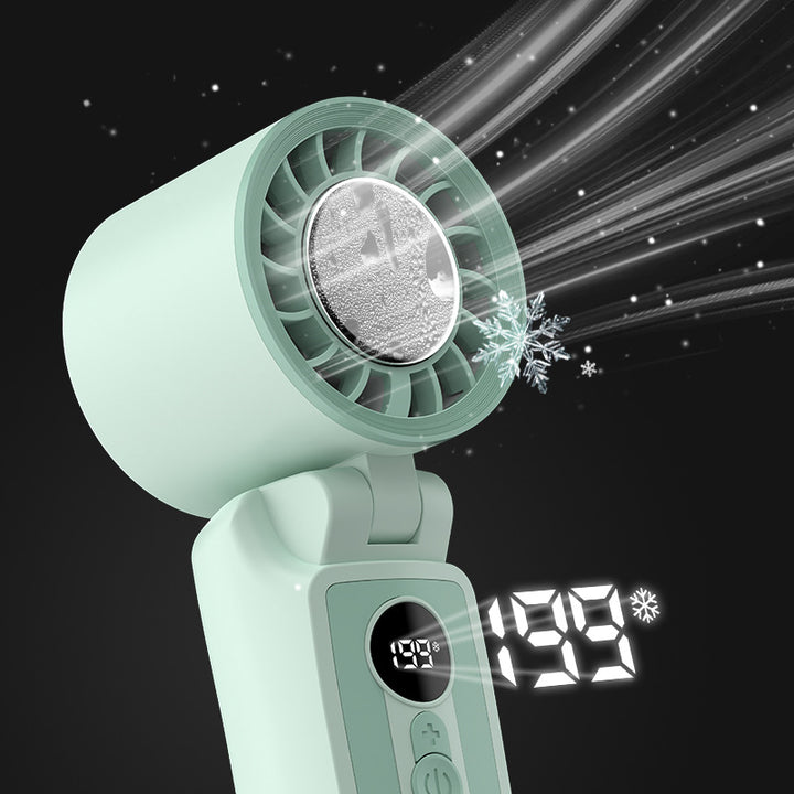 Rechargeable Dual-Mode Handheld Fan Bowlift