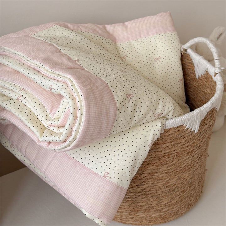 Women’s children's duvet with playful doll pattern Bowlift
